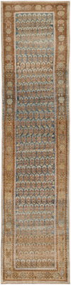 Antique One of a Kind Handmade Rug, by Surya, 14'2" length x 3'3" width thumbnail