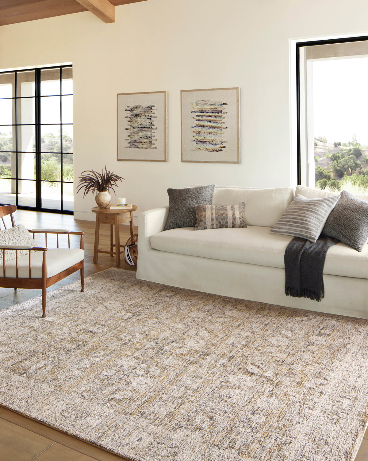 Amber Lewis x Loloi Alie Rug, 2'3" length x 3'10" width View 3