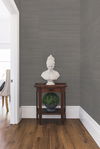 Abaca Weave Black Wallpaper, by York Wall, 24' length x 3' width x 0.02" depth thumbnail 2