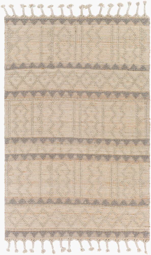 Preston Handmade Rug, by Surya, 1'6" length x 1'6" width