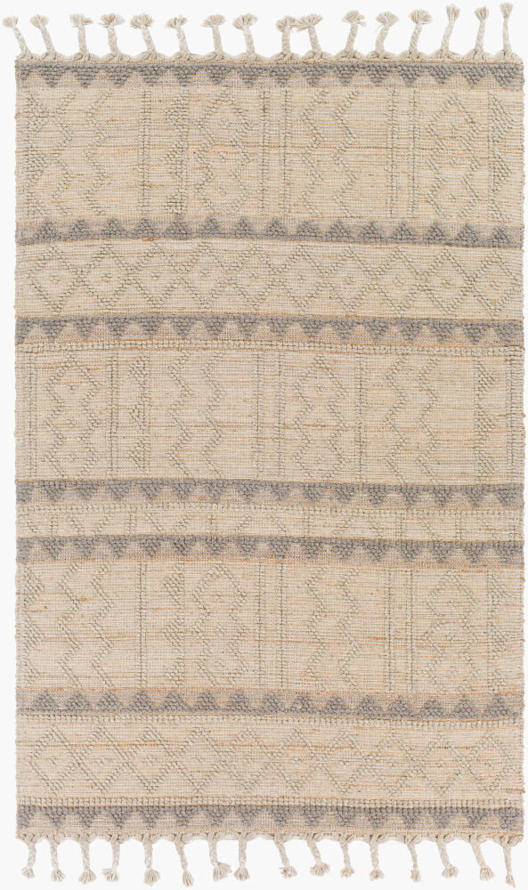 Preston Handmade Rug, by Surya, 1'6" length x 1'6" width