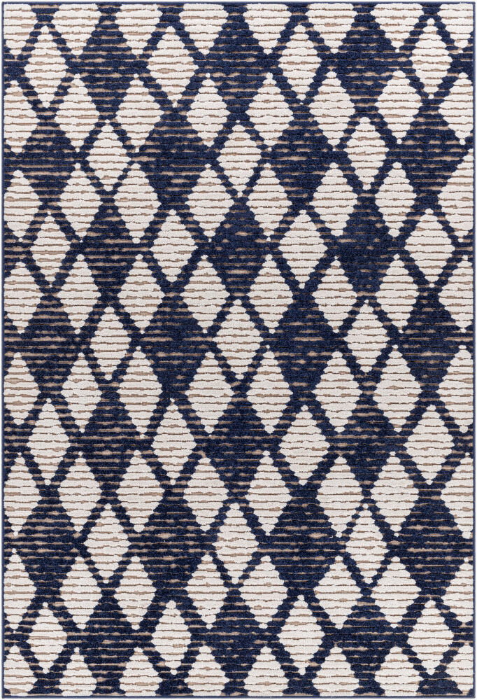Greenwich Machine Woven Rug, by Surya, 1'3.75" length x 1'3.35" width