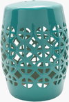Ridgeway Garden Stool, Outdoor Furniture by Surya, 1'1" width x 1'5" height thumbnail