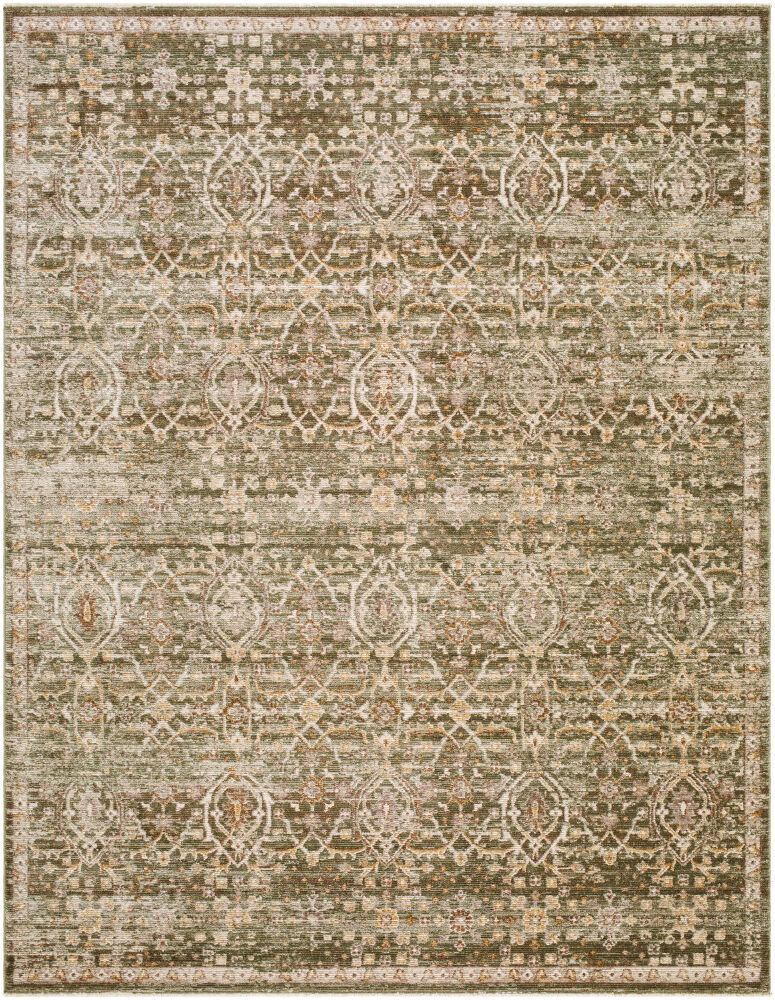 Myrtle Avenue Machine Woven Rug, by Surya, 1'3.75" length x 1'3.75" width