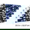 Temple Garden Navy Blue Peel & Stick Wallpaper thumbnail 5