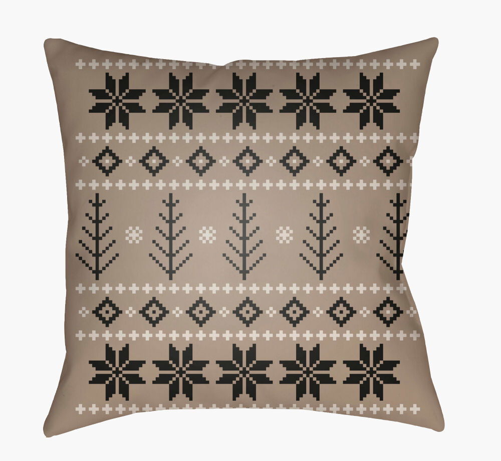 Fair Isle III Accent Pillow, Decorative Pillow by Surya, 20" length x 20" width