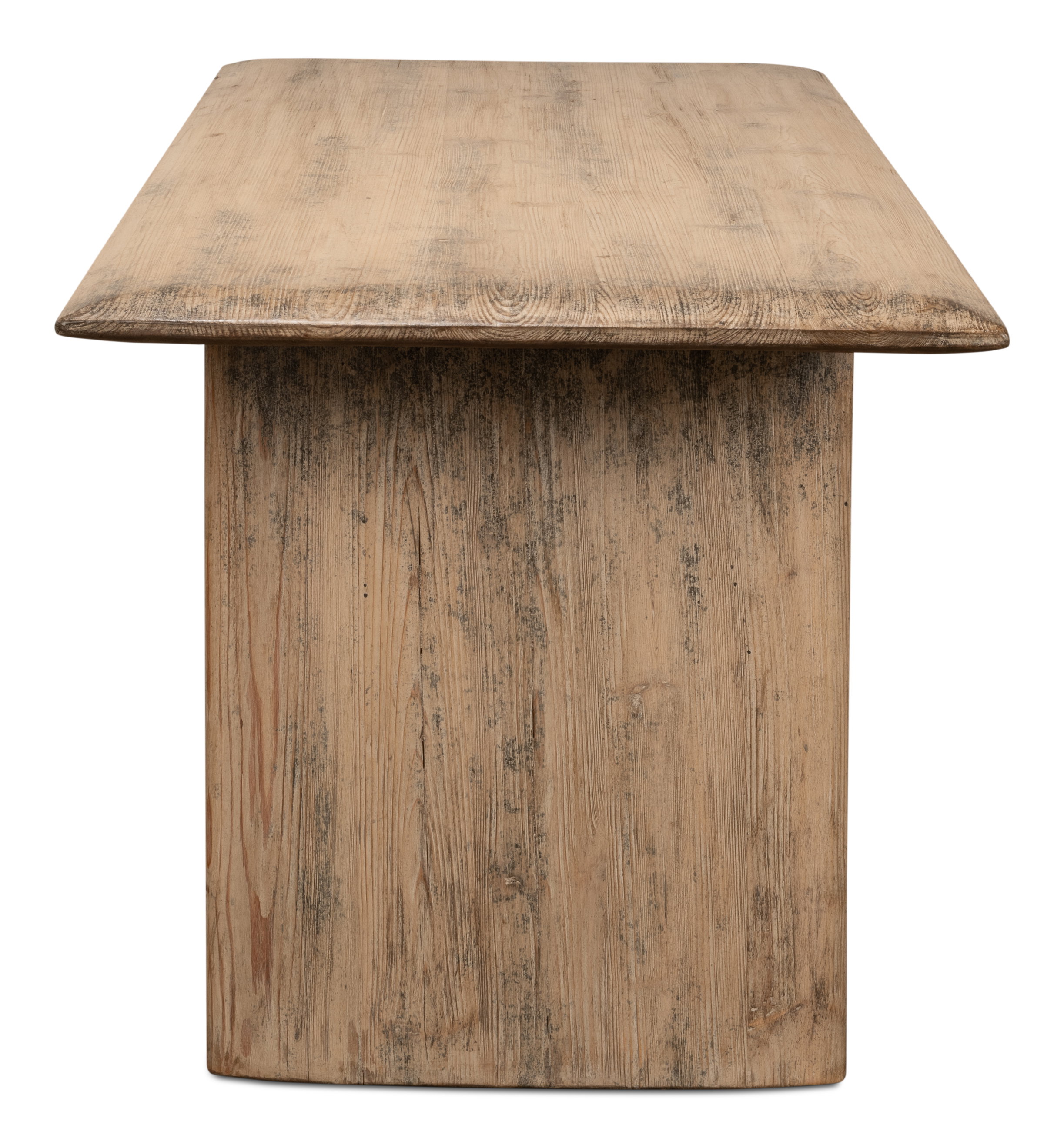 Andre Dining Table, Natural, by Sarreid, 79" length x 31" width x 31" height View 3