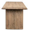 Andre Dining Table, Natural, by Sarreid, 79" length x 31" width x 31" height thumbnail 3