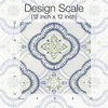 Garden Trellis Cobalt Wallpaper thumbnail 3