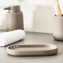 Online Designer Bathroom Blomus SONO Oval Tray, Satellite Taupe