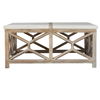 Catali Stone Coffee Table, Furniture by Uttermost, 40" width x 18" height x 40" depth thumbnail 5