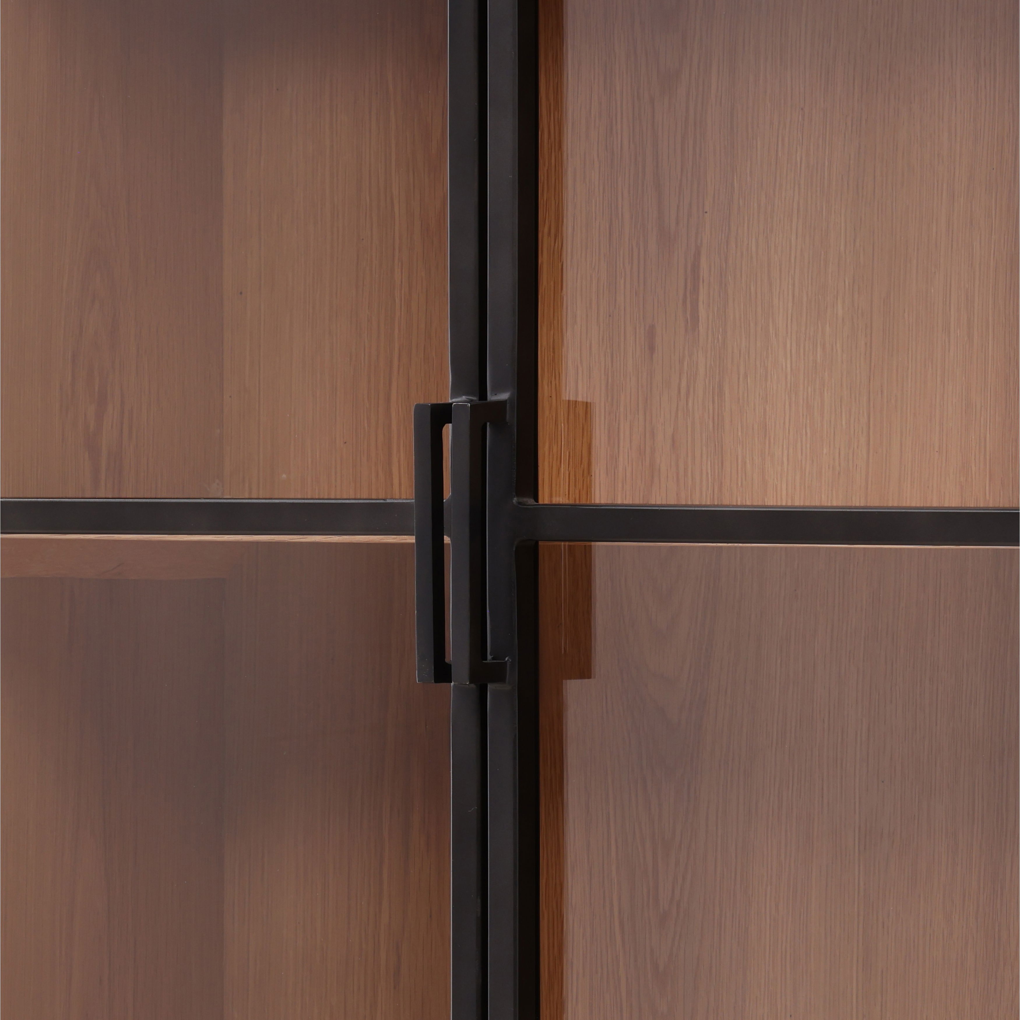 Imara Cabinet Black, Cabinets & Sideboard by Dovetail, 48" width x 74" height x 15" depth View 7