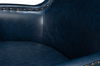 Drake Distilled Leather Chair, Blue thumbnail 5