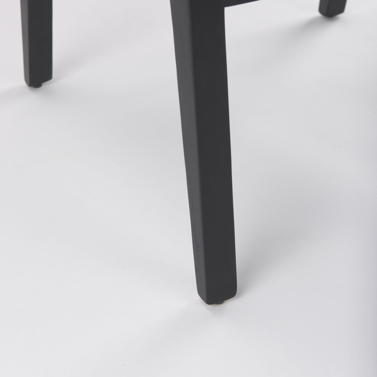 Wynn Cane Back Dining Side Chair | Beige Fabric with Black Wood, Dining Chair by Mercana, 20.47" length x 24.61" width x 34.06" height View 14