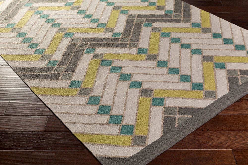 Savannah Handmade Rug, by Surya, 3' length x 2' width