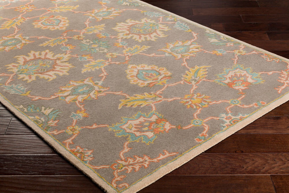 Caesar Handmade Rug, by Surya, 1'6" length x 1'6" width