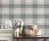 Woven Buffalo Check Grey Wallpaper thumbnail 3