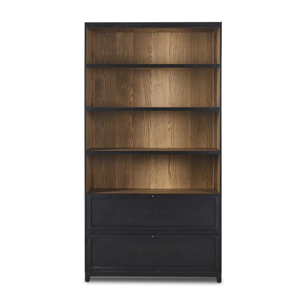 Millie Bookcase, Shelving & Bookcase by Four Hands, 48" width x 91" height x 18" depth View 1