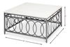 Olympia Square Coffee Table, by Sarreid, 36" length x 36" width x 18" height thumbnail 13