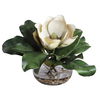 Celia Silk Magnolia Accent, Decorative by Uttermost, 13" width x 11.75" height x 10.25" depth thumbnail 3
