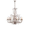 Crystal Bud 8 - Light Chandelier, by Currey and Company, 33" width x 33" height x 33" depth thumbnail 4