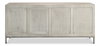 Cubist Four Door Sideboard, Cabinets & Sideboard by Sarreid, 79" length x 20" width x 34" height thumbnail 3