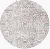 Cardiff Machine Woven Rug, by Surya, 6'6.74" length x 6'6.74" width thumbnail