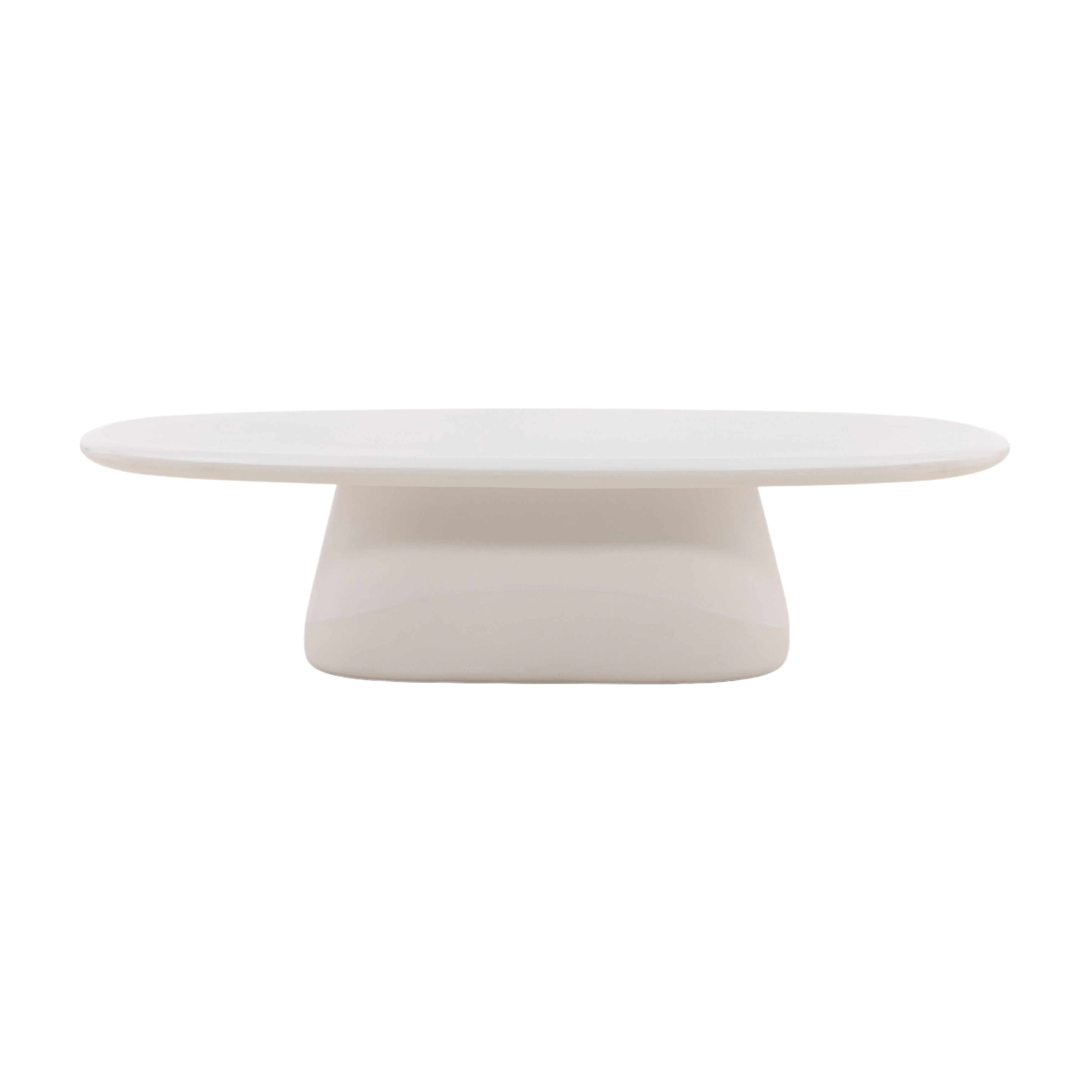 Turell Outdoor Coffee Table, by Dovetail, 55" width x 14" height x 25" depth View 2