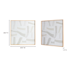 Configured Framed Painting, by Moe's Home, 40" width x 40" height x 1.5" depth thumbnail 9