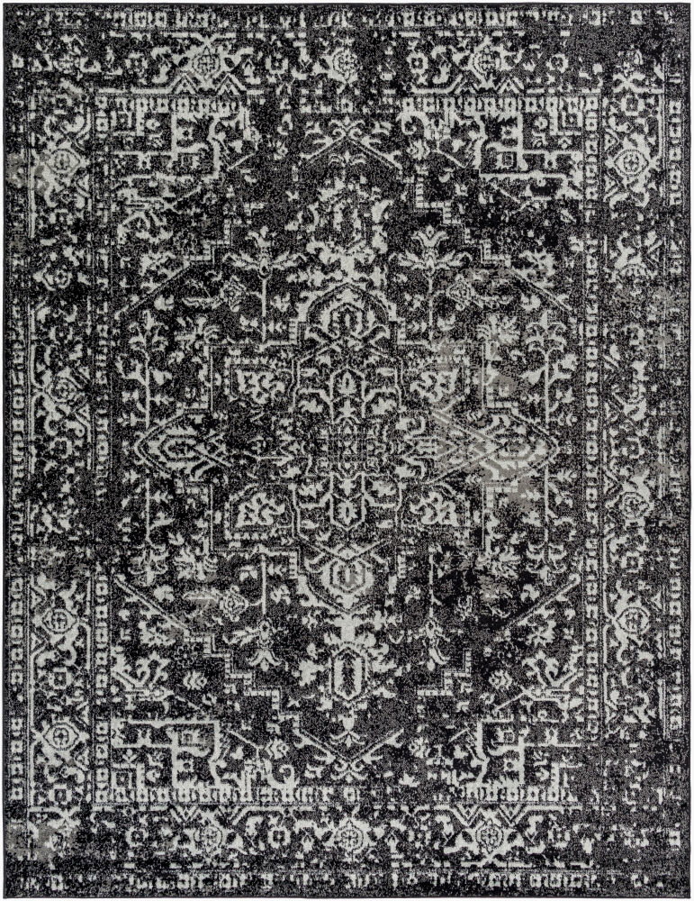 Harput Machine Woven Rug, by Surya, 10'2.05" length x 7'10.49" width
