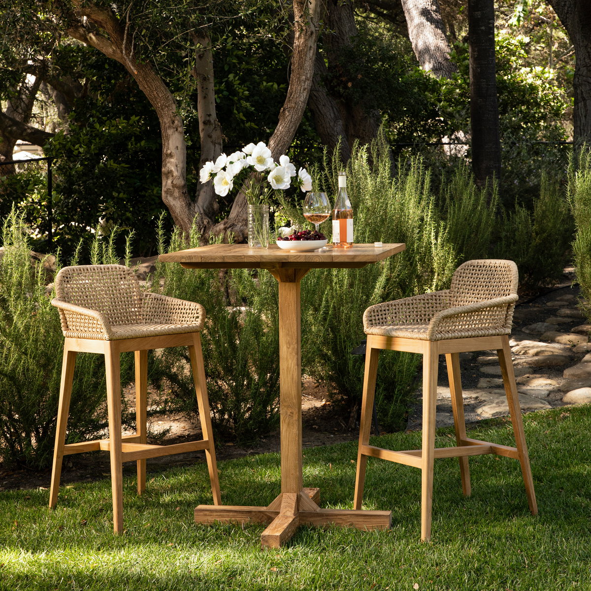 Audra Barstool Nat, Counter & Bar Stool by Dovetail, 20" width x 39.5" height x 23" depth View 7