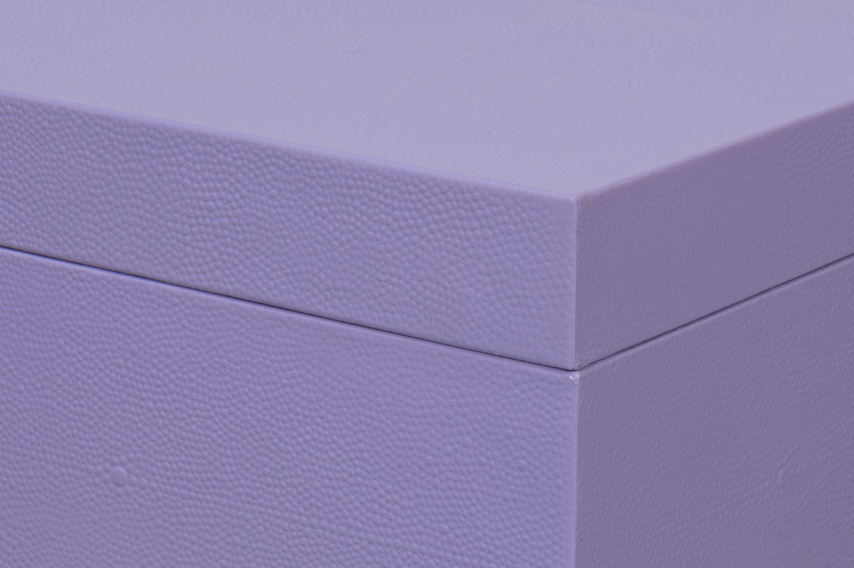 Cosmos Nesting Boxes S/3 Lilac, by Sarreid, 1'4" length x 2' width x 8" height View 6