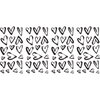 Sketchy Hearts Wall Decals, by York Wall, 1'4.8" length x 9" width x 1.32" depth thumbnail