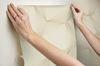 Honeycomb Sand & Gold Peel & Stick Wallpaper thumbnail 5