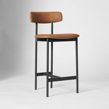 Online Designer Combined Living/Dining Grier Leather Counter Stool