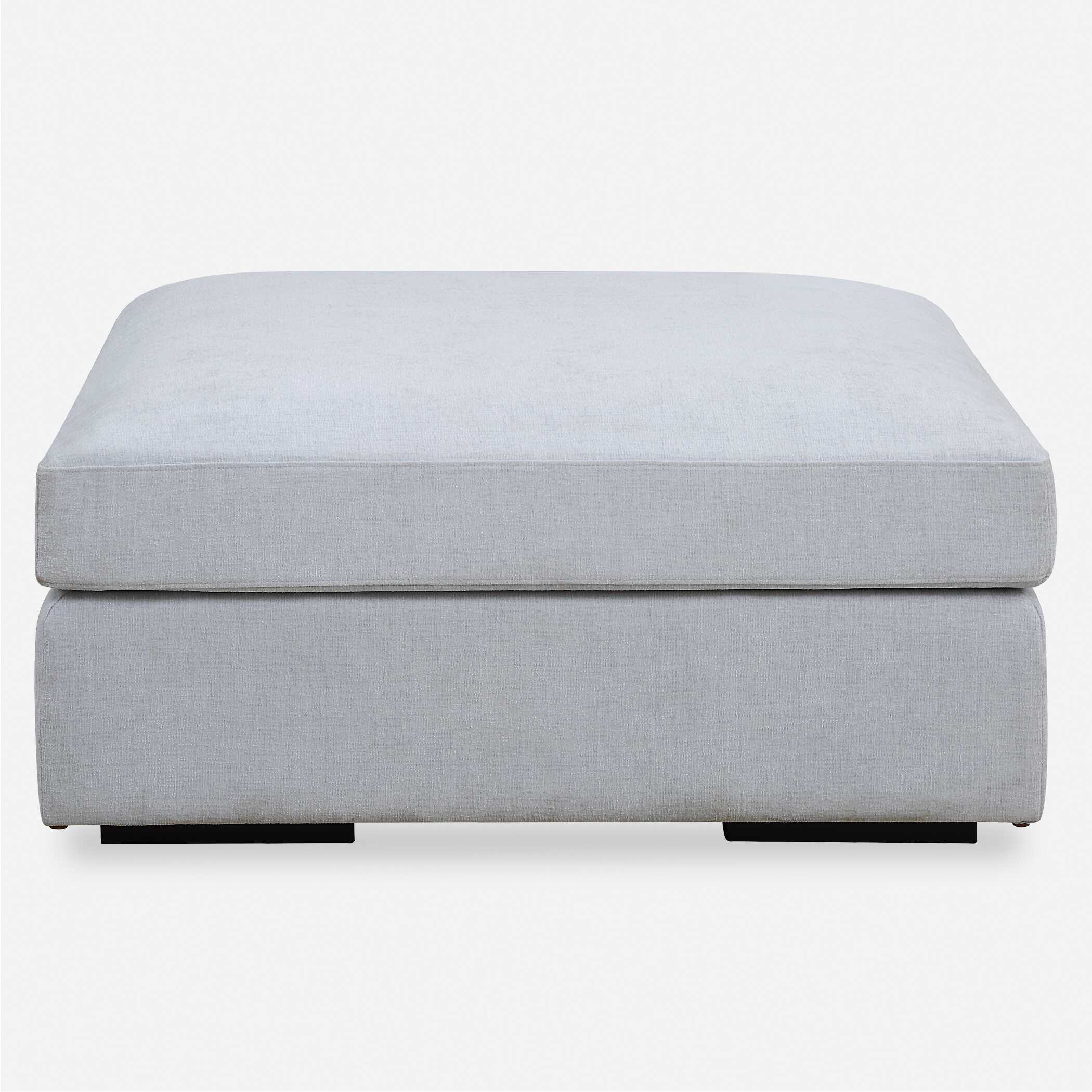 Refuge Cloud Blue Sofa Ottoman large image 