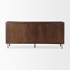 Lance 70.0L x 15.0W x 32.0H Medium Brown Solid Wood Sideboard, Sideboards & Buffet by Mercana, 70" length x 15.75" width x 32" height thumbnail 6