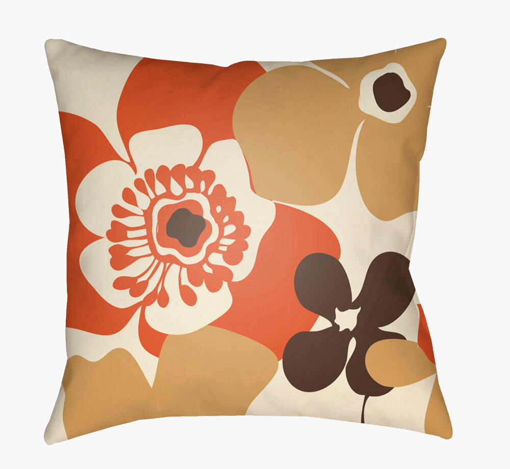 Moderne Accent Pillow, Decorative Pillow by Surya, 18" length x 18" width