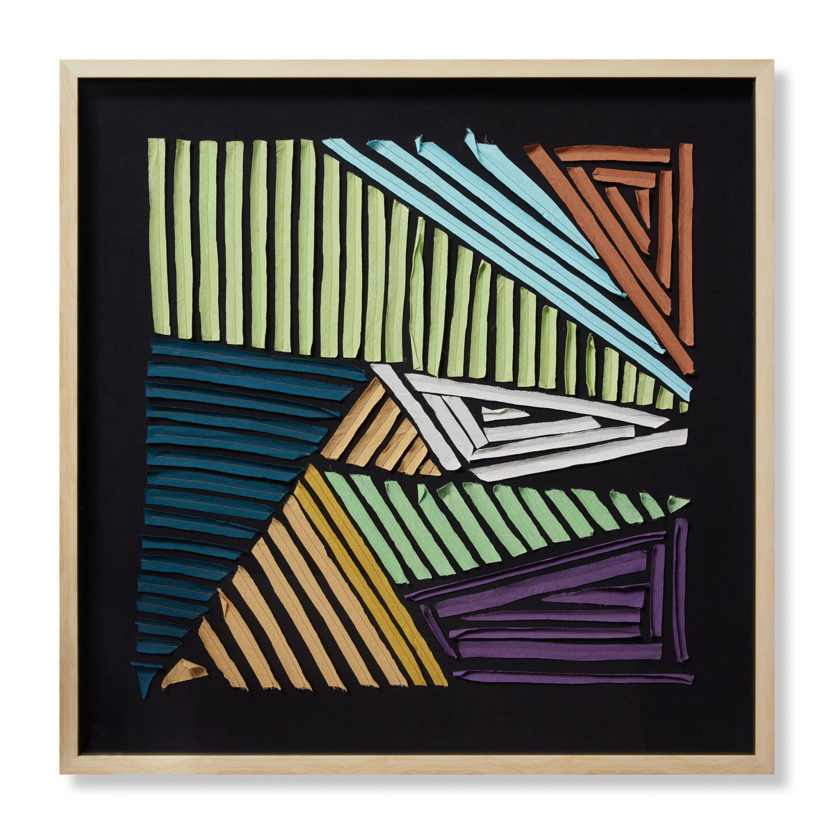 Loloi Straight Forward Wall Art, Wall Hanging, 40" length x 40" width View 1