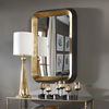 Niva Metallic Gold Wall Mirror thumbnail 3