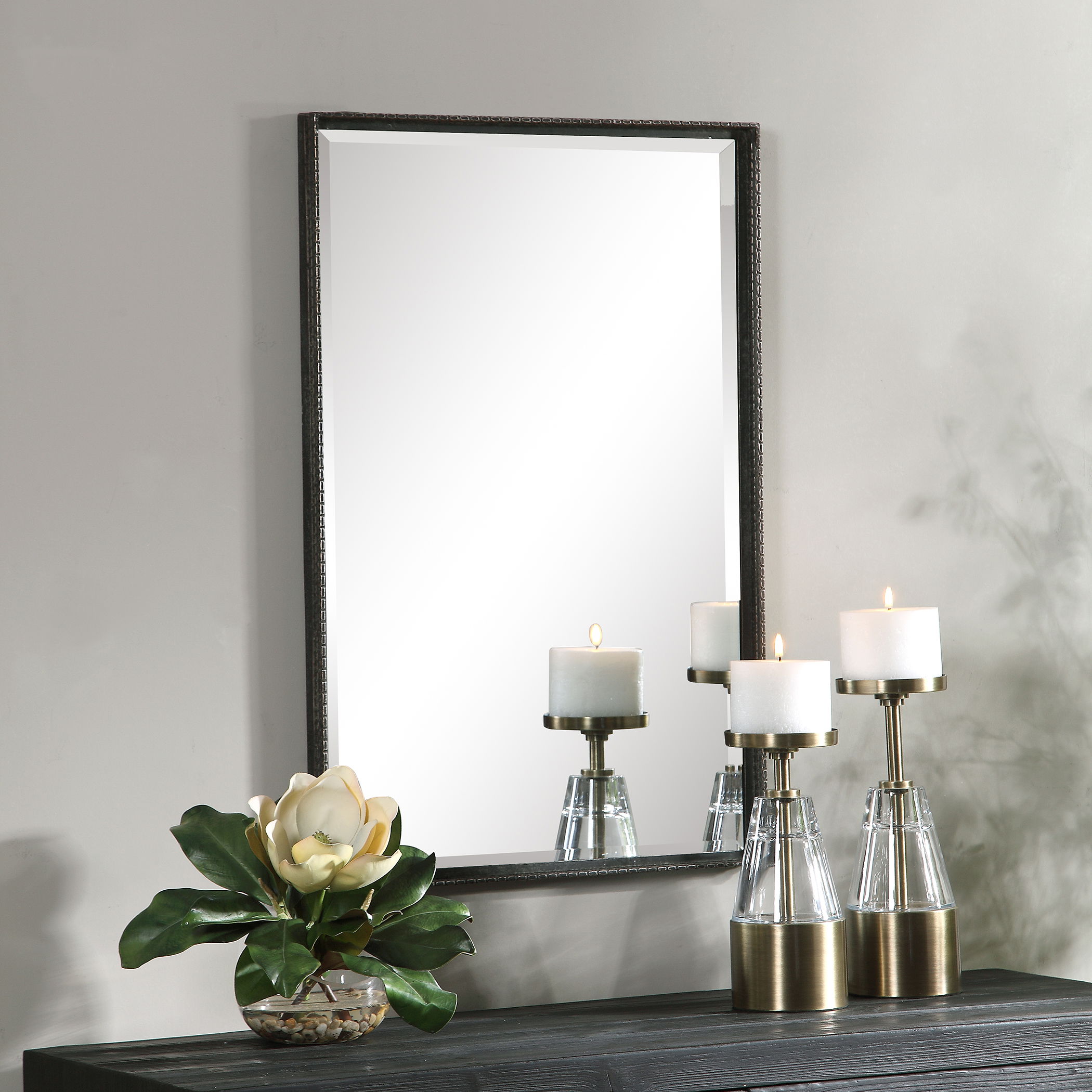 Callan Iron Vanity Mirror large image 