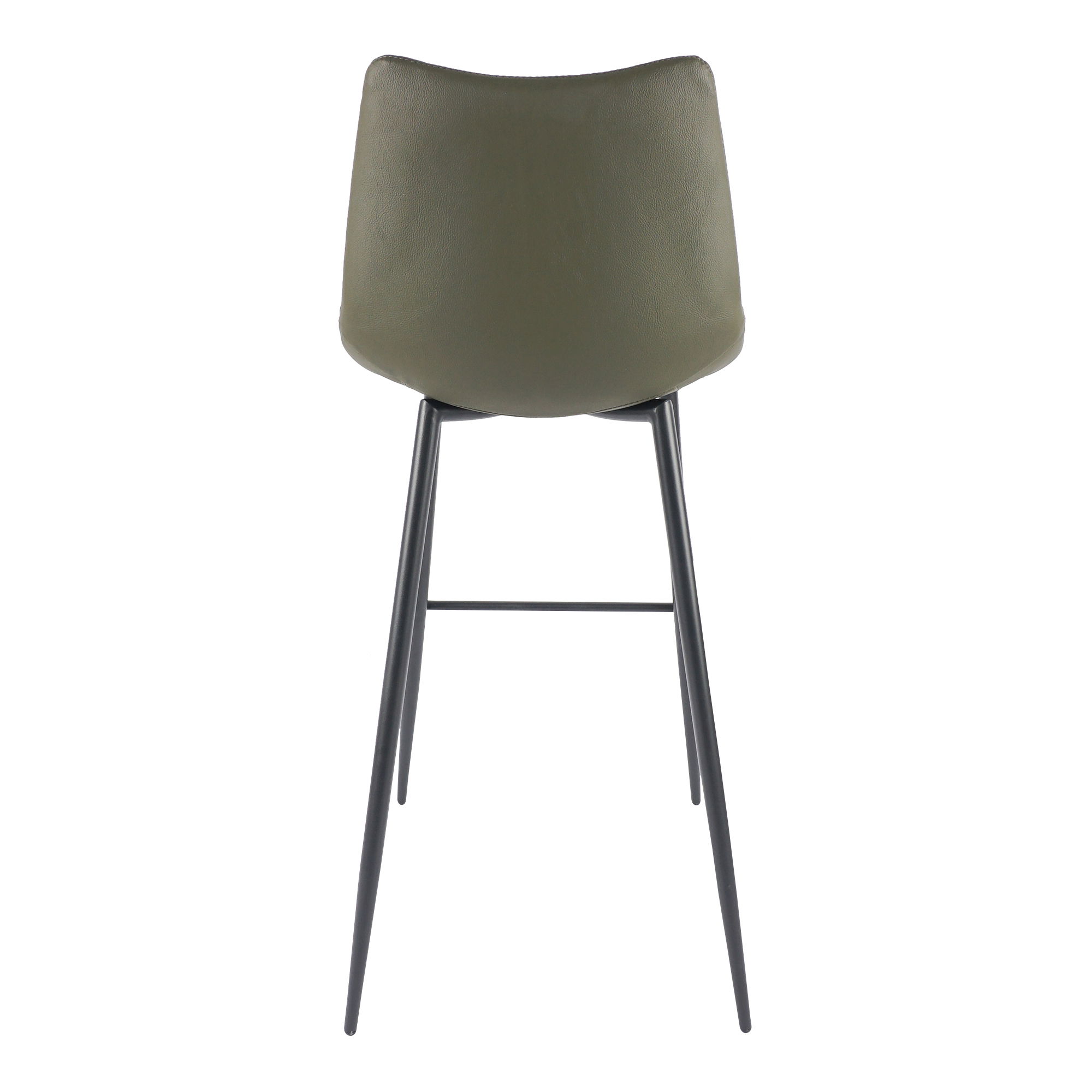 Alibi Barstool Dark Green - Set Of Two, Counter & Bar Stool by Moe's Home, 17.7" width x 41.5" height x 20" depth View 6