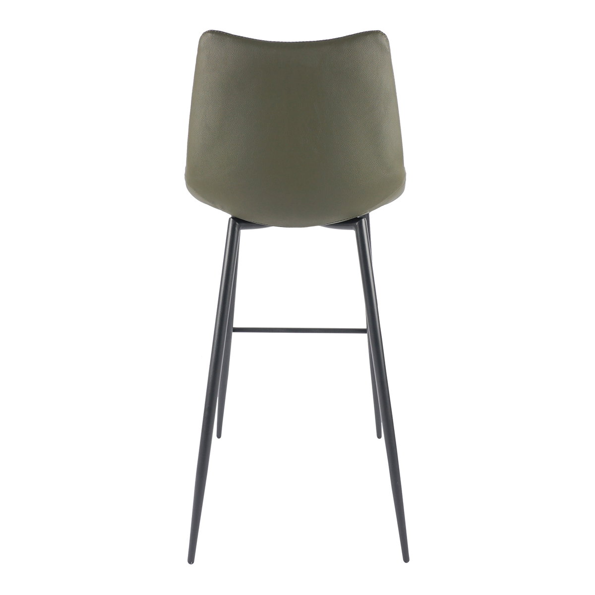 Alibi Barstool Dark Green - Set Of Two, Counter & Bar Stool by Moe's Home, 17.7" width x 41.5" height x 20" depth View 6