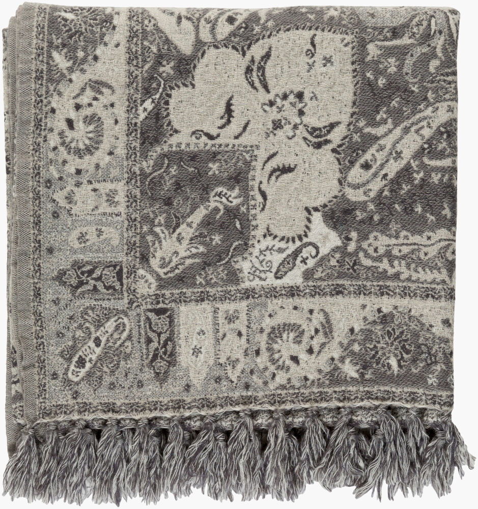 Indira Throw, Blankets & Throw by Surya, 70" length x 50" width