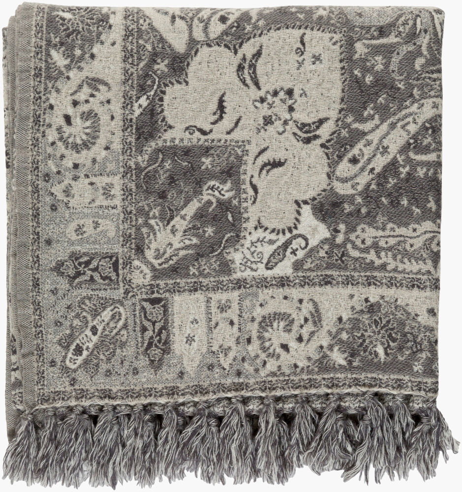 Indira Throw, Blankets & Throw by Surya, 70" length x 50" width