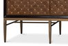 Palisade Shagreen Credenza, by Sarreid, 1'7" length x 6'8" width x 2'10" height thumbnail 6
