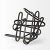 Henderson  Black Metal Paperclip Decorative Object, by Mercana, 10.43" length x 8.27" width x 7.68" height thumbnail 8
