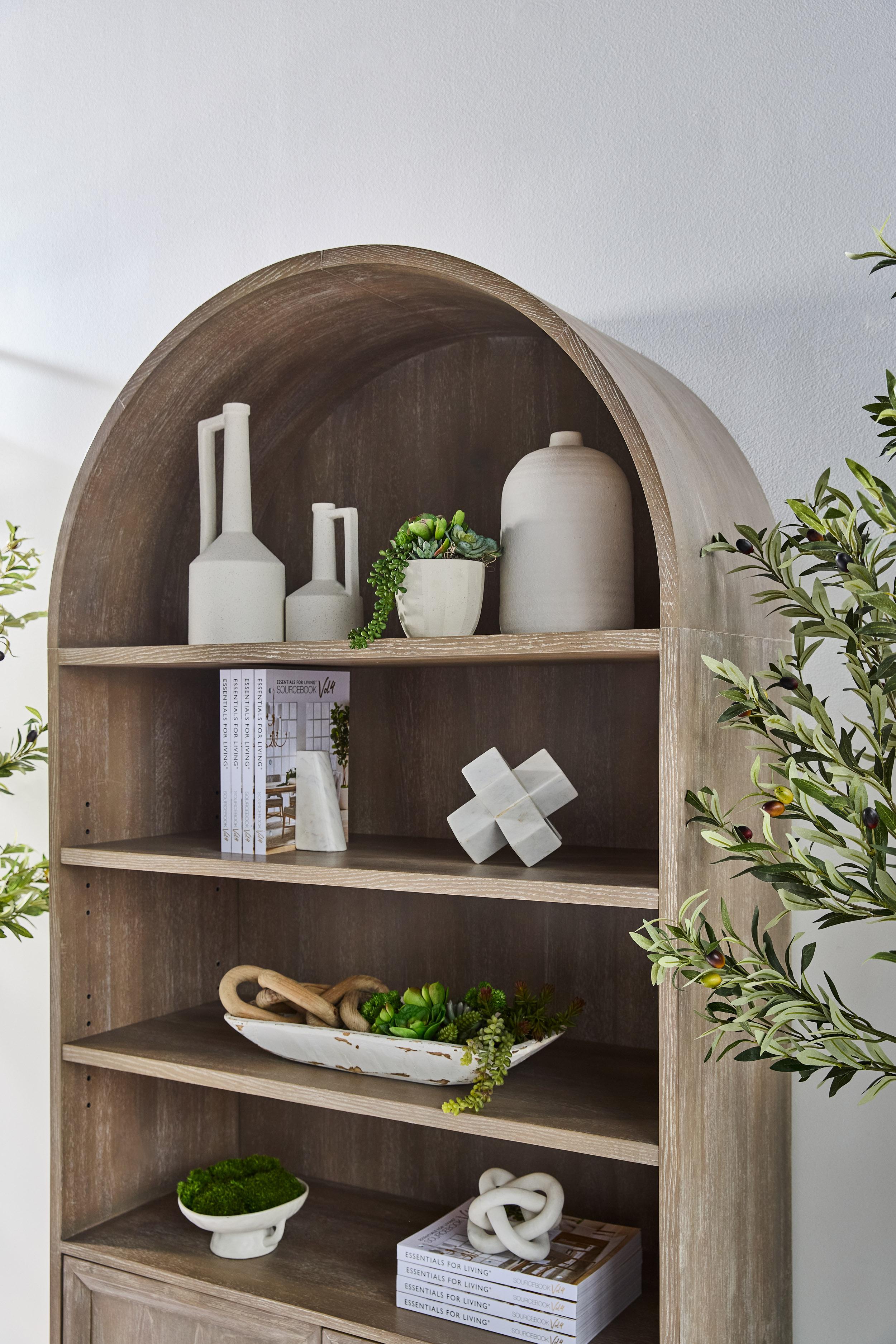 Morris Storage Bookcase, Shelving & Bookcase by Essentials for Living, 42" width x 86.5" height x 17.75" depth View 16