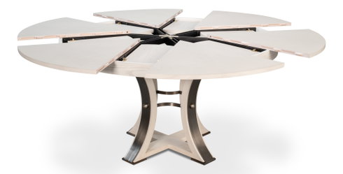 Tower Jupe Dining Table Working Wht