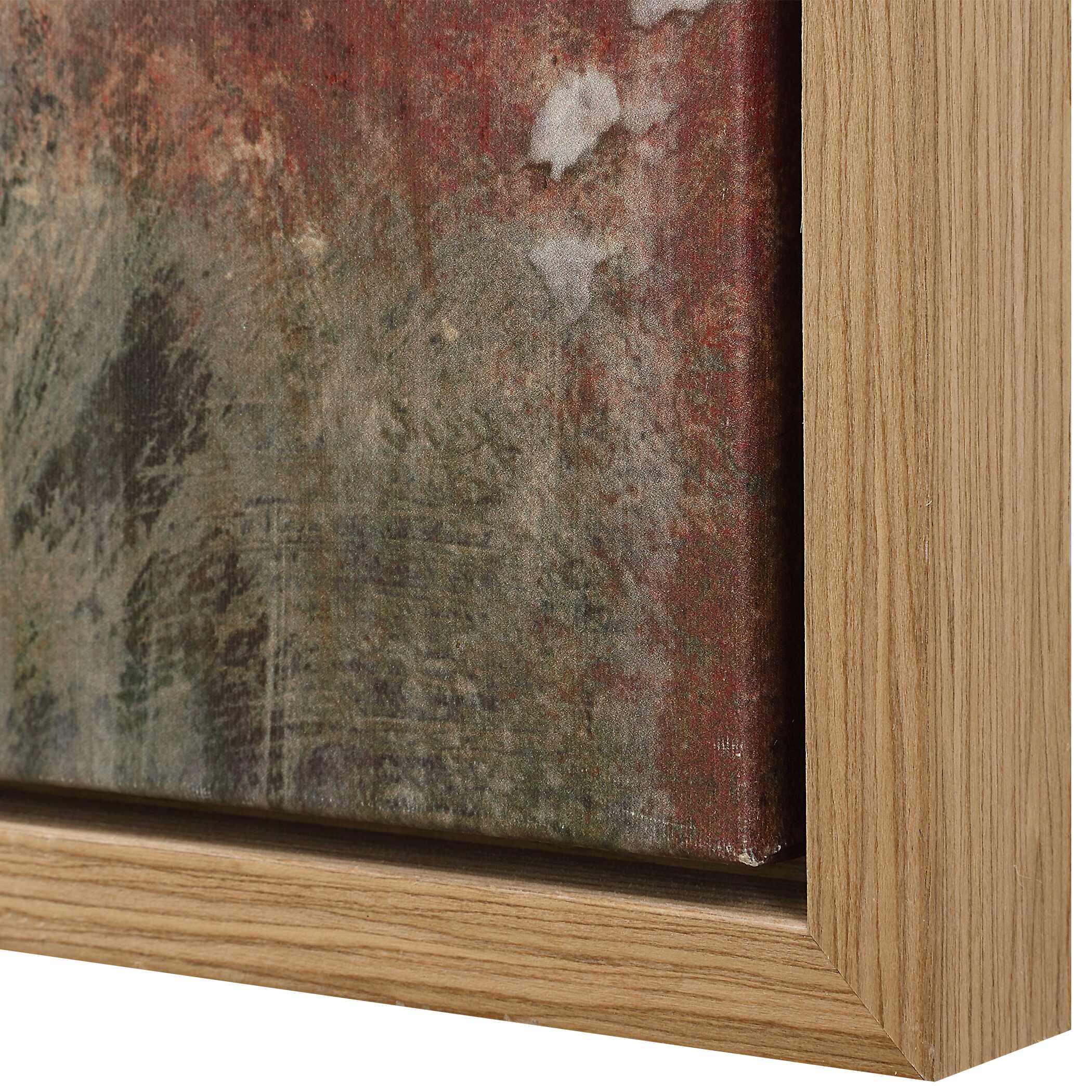 Molten Patina Framed Canvases Set/2, Painting by Uttermost, 38.25" width x 50.25" height x 1.5" depth View 7